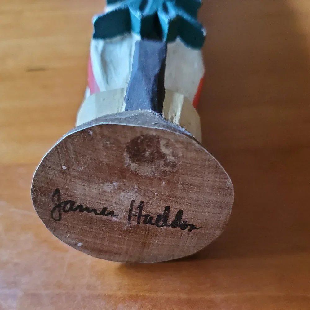 James Haddon Patriotic Folk Santa